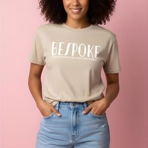 Gildan Women's Beige Short Sleeve Tee